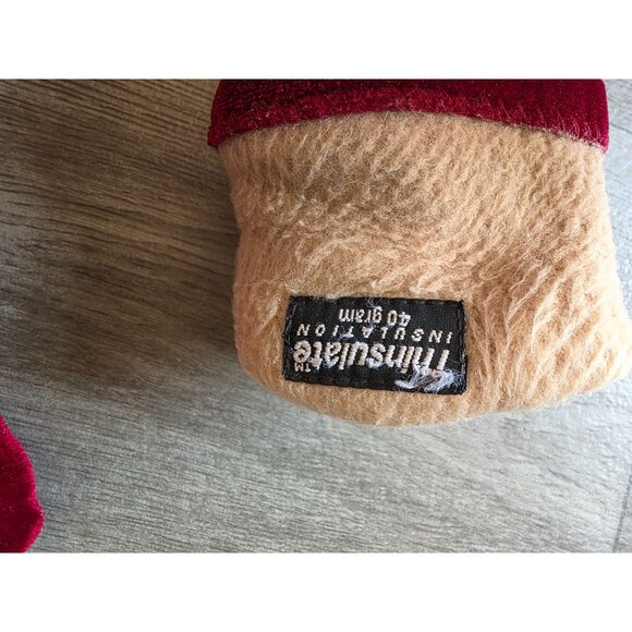 Cejon Red Velvet Gloves - Picture 4 of 6